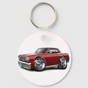 1964 Chevelle Maroon Car Key Ring