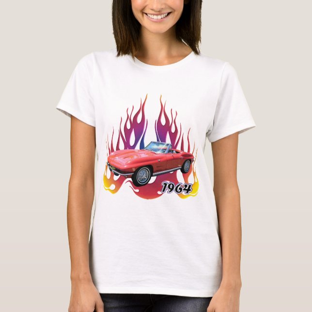 1964 Chevy Corvette Stingray T-Shirt (Front)