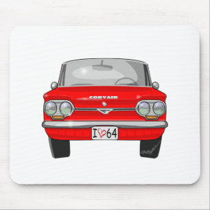 1964 Corvair Front View Mouse Pad