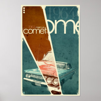 1964 Mercury Comet Poster