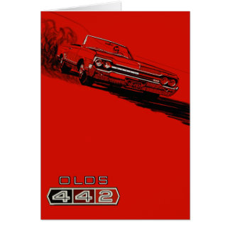 1964 Oldsmobile 442 poster reproduction