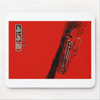 1964 Oldsmobile 442 poster reproduction Mouse Pad