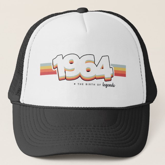 1964 The birth of legends Trucker Hat (Front)