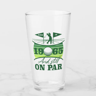 1965 60th Birthday Golf Humour Glass