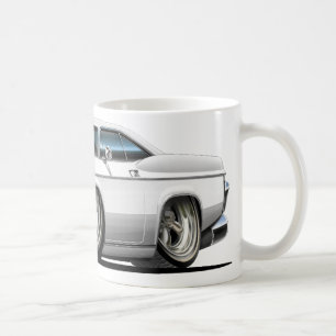 1965-66 Impala White Car Coffee Mug