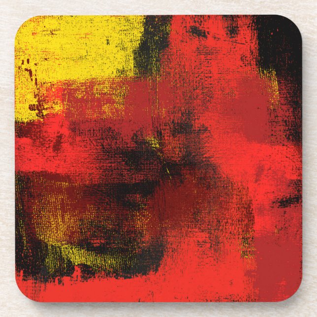 1965 Abstract Beverage Coaster (Front)