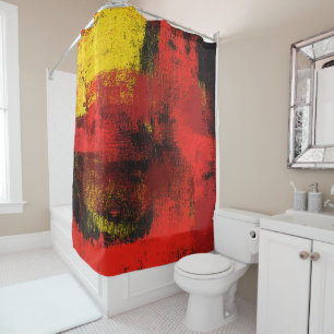1965 Abstract Shower Curtain