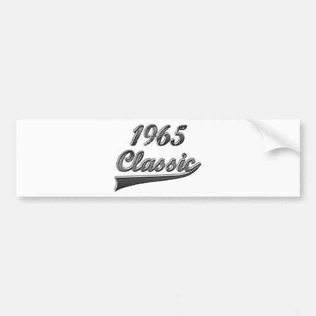 1965 Classic Bumper Sticker (Front)