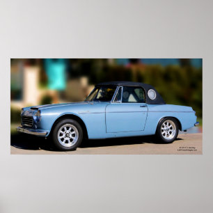 1965 DATSUN SPORTS 1600 POSTER