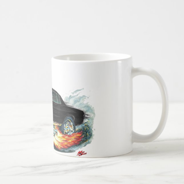 1965 GTO Black Car Coffee Mug (Right)