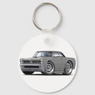 1965 GTO Grey-Black Top Key Ring
