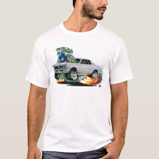 1965 GTO Grey Car T-Shirt (Front)
