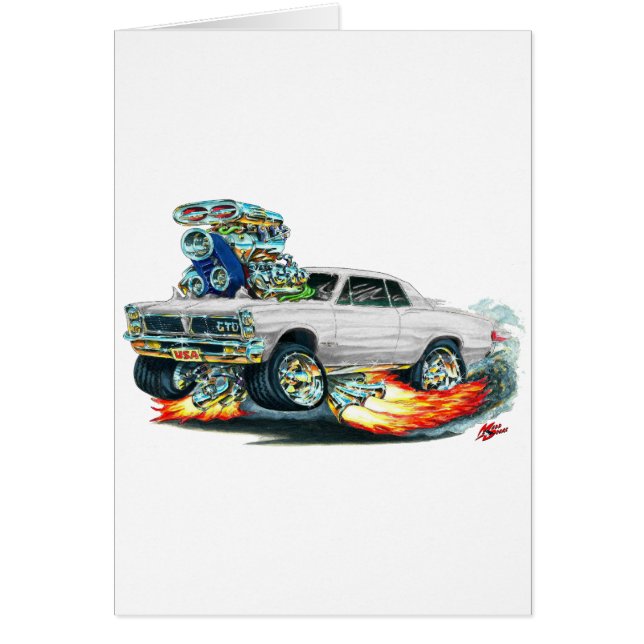 1965 GTO White Car (Front)