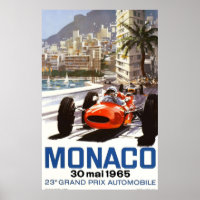 1965 Monaco Grand Prix Racing