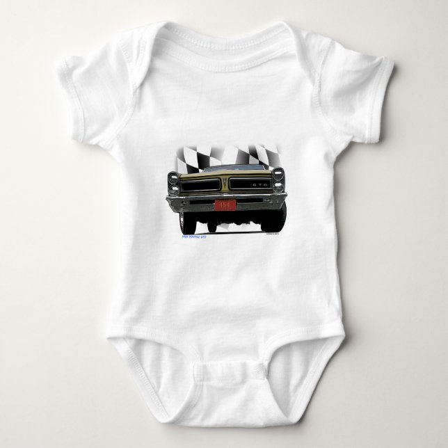 1965 Pontiac GTO Baby Bodysuit (Front)