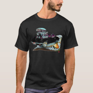 1966-67 Corvette Black Car T-Shirt