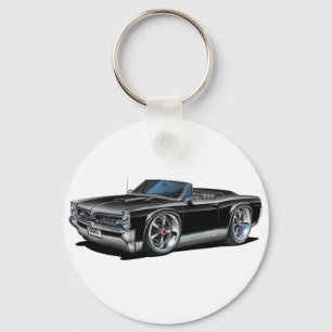 1966/67 GTO Black Convertible Key Ring