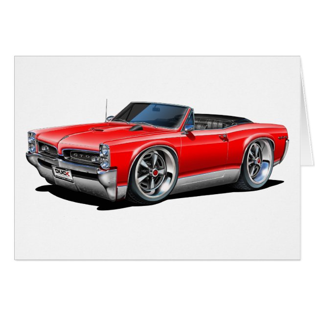 1966/67 GTO Red Car (Front Horizontal)