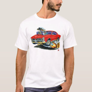 1966-67 GTO Red Car T-Shirt