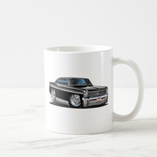 1966-67 Nova Black Car Coffee Mug (Right)