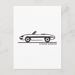 1966 Alfa Romeo Duetto Spider Veloce Postcard