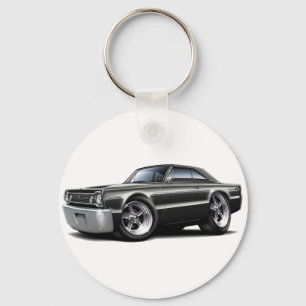 1966 Belvedere Black Car Key Ring