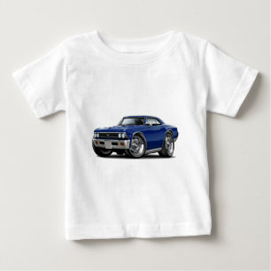 1966 Chevelle Dark Blue Car Baby T-Shirt