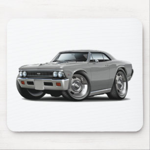 1966 Chevelle Grey Car Mouse Pad