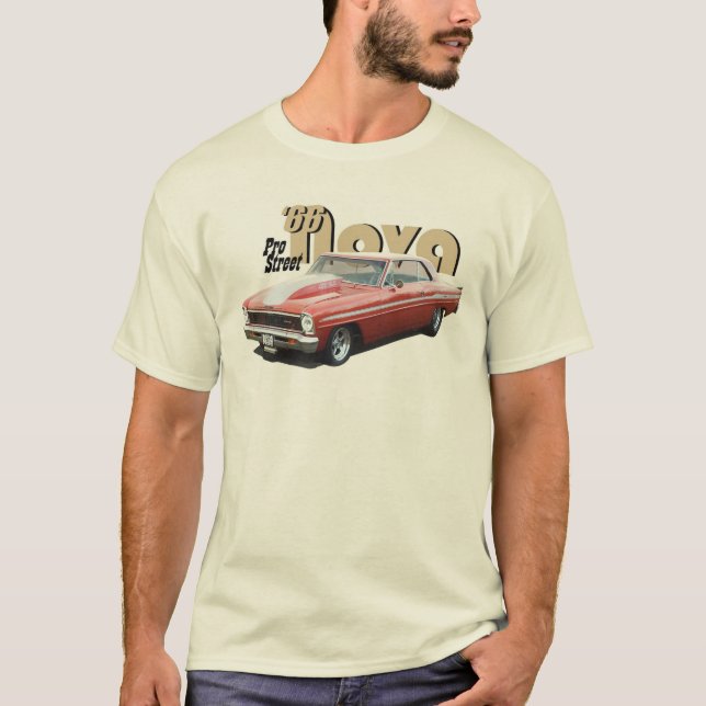 1966 Chevrolet Chevy 2 Nova Pro-Street T-Shirt (Front)