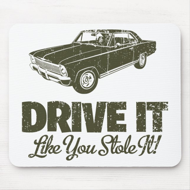 1966 Chevrolet Nova SS Mouse Pad (Front)