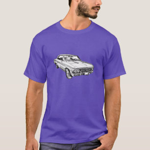 1966 Chevy Chevelle SS 396 Illustration T-Shirt