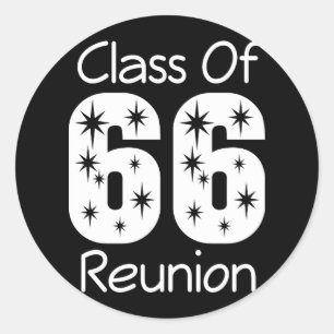 1966 Class Reunion Stickers