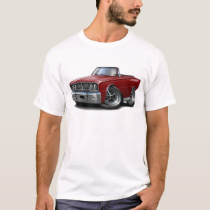 1966 Coronet Maroon Convertible T-Shirt