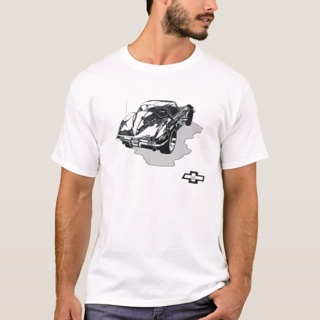 1966 Corvette Coupe T-Shirt (Front)
