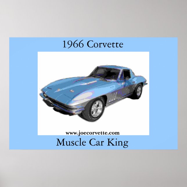 1966 Corvette Poster (Front)