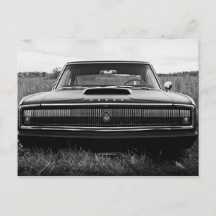 1966 Dodge Charger Muscle Car Postcard