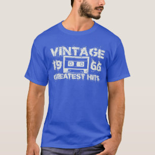 1966 Greatest Hits Vintage White T-Shirt