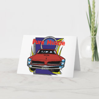 1966 GTO Muscle Car Card