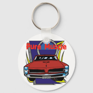 1966 GTO Muscle Car Key Ring