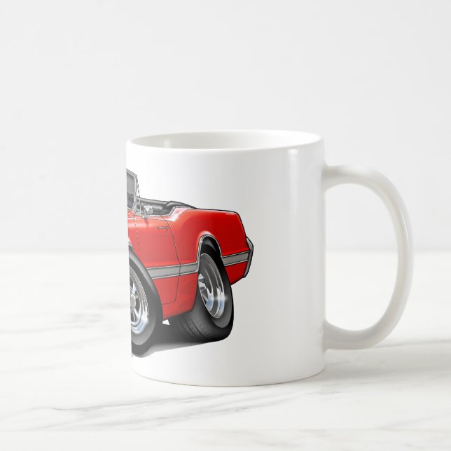 1966 Olds Cutlass Red Convertible Coffee Mug (Right)