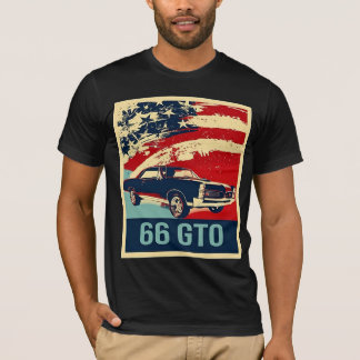 1966 Pontiac GTO Pop Art Style T-Shirt