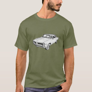 1966 Pontiac Lemans Car Illustration T-Shirt