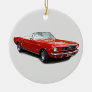 1966 Red Convertible ornament
