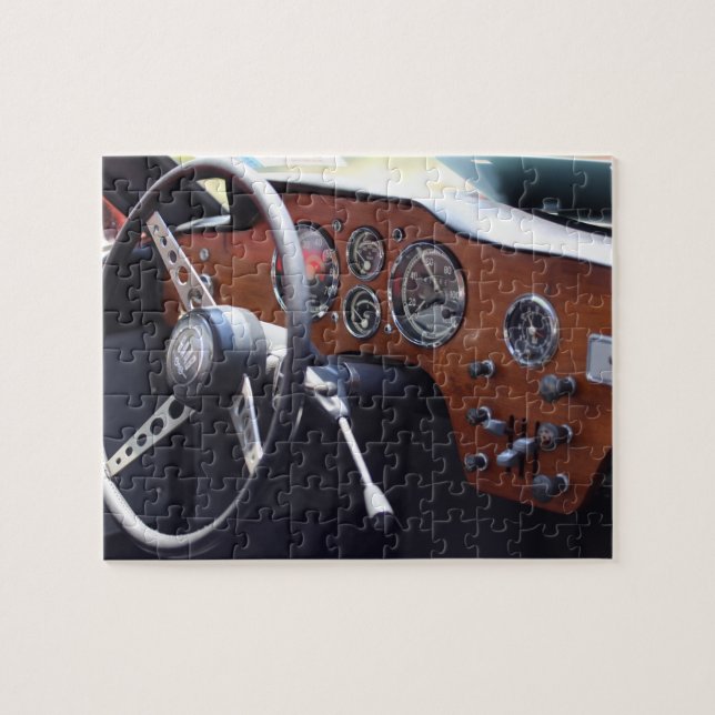 1966 Saab Sonett II dashboard puzzle (Horizontal)