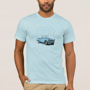 1966 Triumph Herald Convertible. USA Route 66. T-Shirt