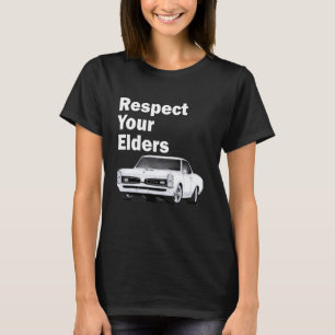 1967 67 GTO Classic Car Old School Muscle Car T-Shirt