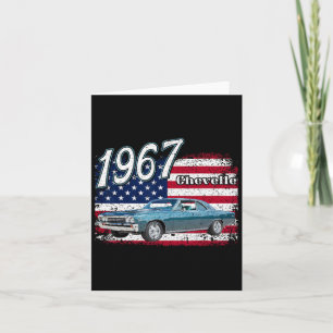 1967 67 Gtx 4th Of July American Card