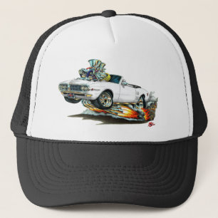 1967-68 Firebird White Convertible Trucker Hat