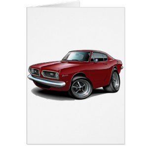 1967-69 Barracuda Maroon Car