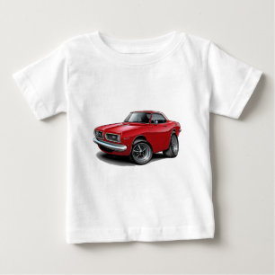 1967-69 Barracuda Red Coupe Baby T-Shirt